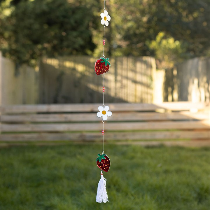 String of Daisy and Strawberry Suncatchers, image 1 of 5