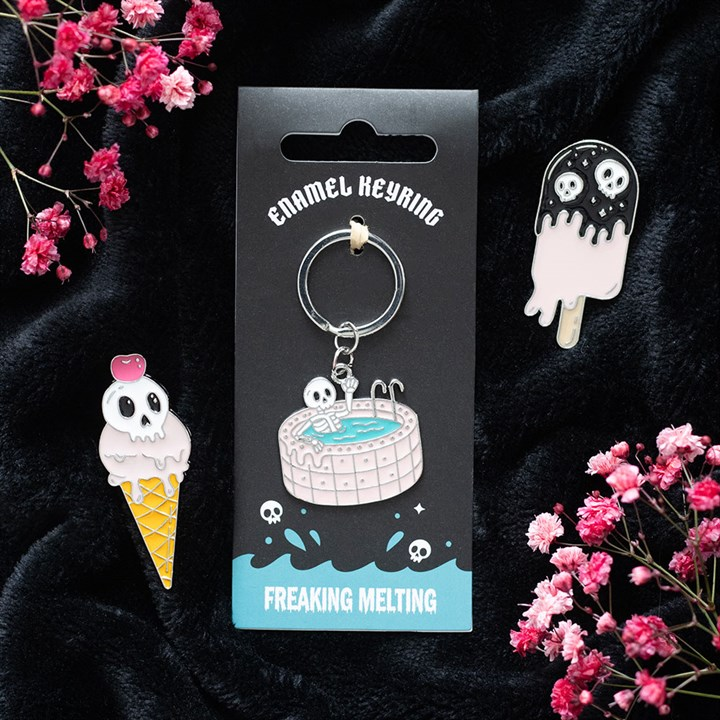 Dead Cool Skeleton Keyring, image 2 of 6