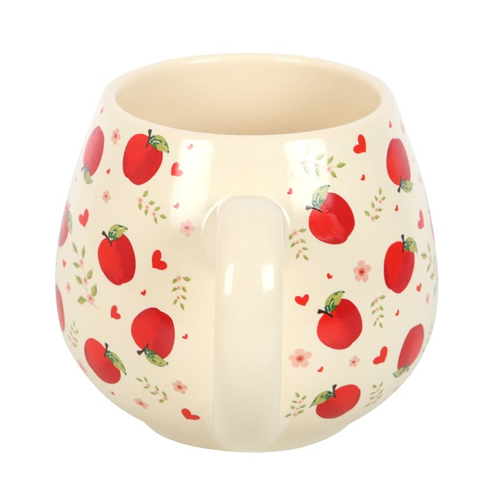 Apple Print Rounded Mug, image 3 of 6