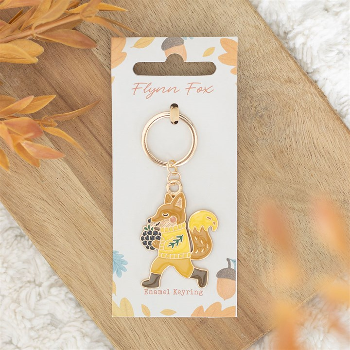 Flynn Fox Keyring, image 1 of 6
