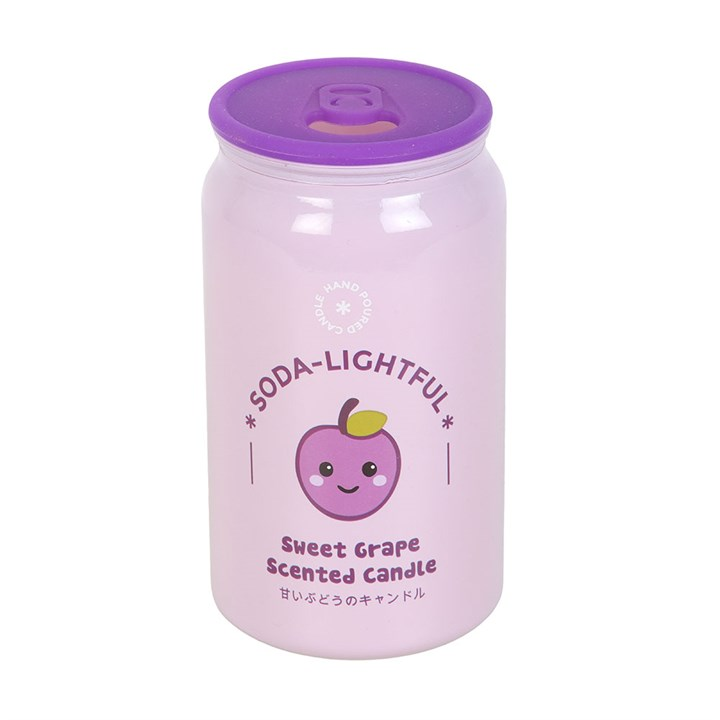 Sweet Grape Soda Can Candle, image 3 of 6