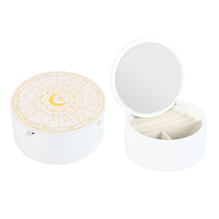 Astrology Wheel Jewellery Storage Box, image 1 of 5