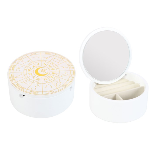Astrology Wheel Jewellery Storage Box, image 1 of 5