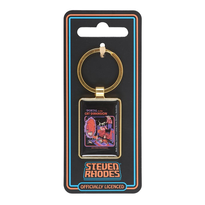 The Cat Dimension Keyring by Steven Rhodes, image 2 of 6