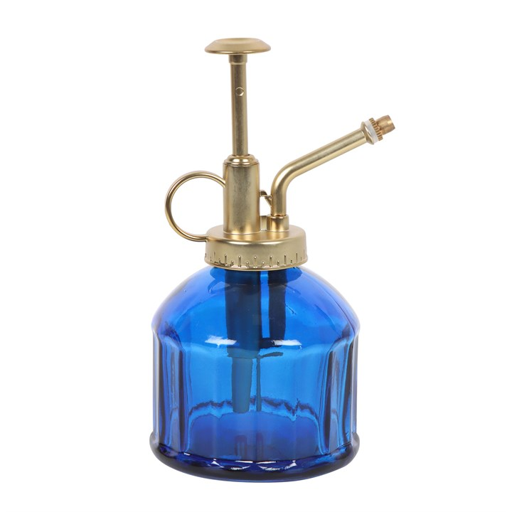 Small Blue Glass Plant Mister, image 2 of 5