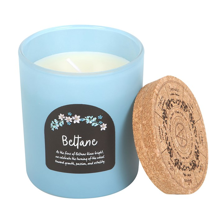 Beltane Orange Blossom Wheel of the Year Candle, image 3 of 5