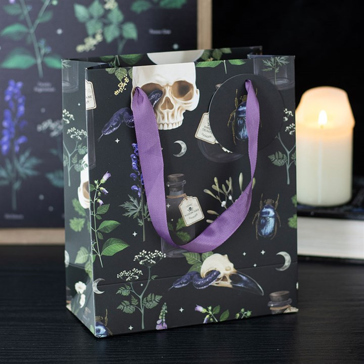 23cm Venom & Vines Print Gift Bag, image 1 of 4