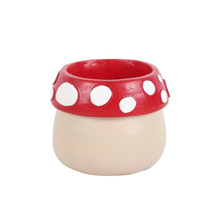Mushroom House Resin Tealight Holder, image 4 of 6