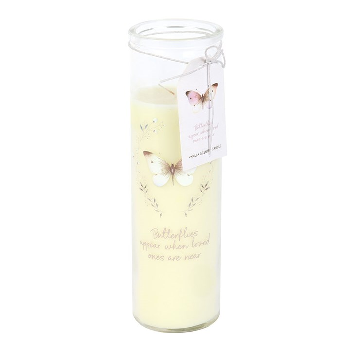 Butterflies Appear Vanilla Tube Candle, image 2 of 5