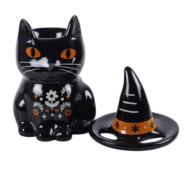 Frightful Folk Black Cat Oil Burner, image 4 of 6