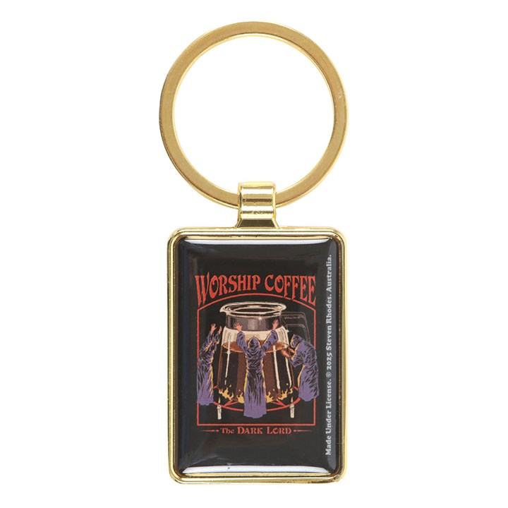 Worship Coffee Keyring by Steven Rhodes, image 3 of 6