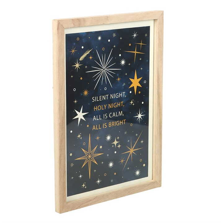 Silent Night Framed Wall Art Print, image 3 of 4