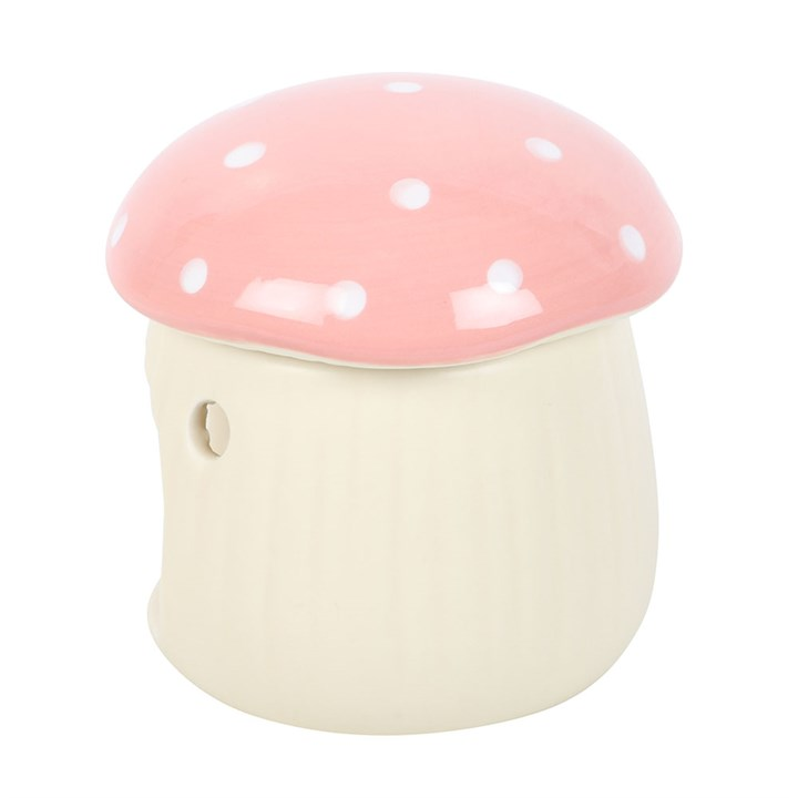 Pink Mushroom Oil Burner, image 3 of 5