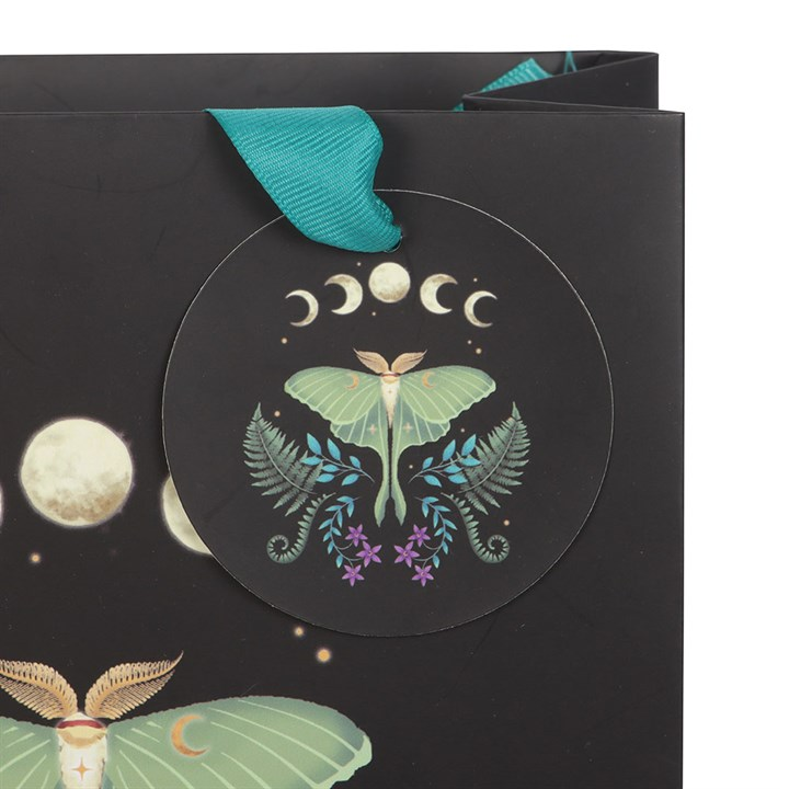 23cm Medium Luna Moth Gift Bag, image 3 of 5