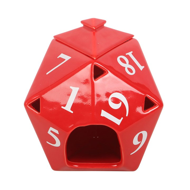 D20 Gaming Dice Shaped Oil Burner, image 3 of 6