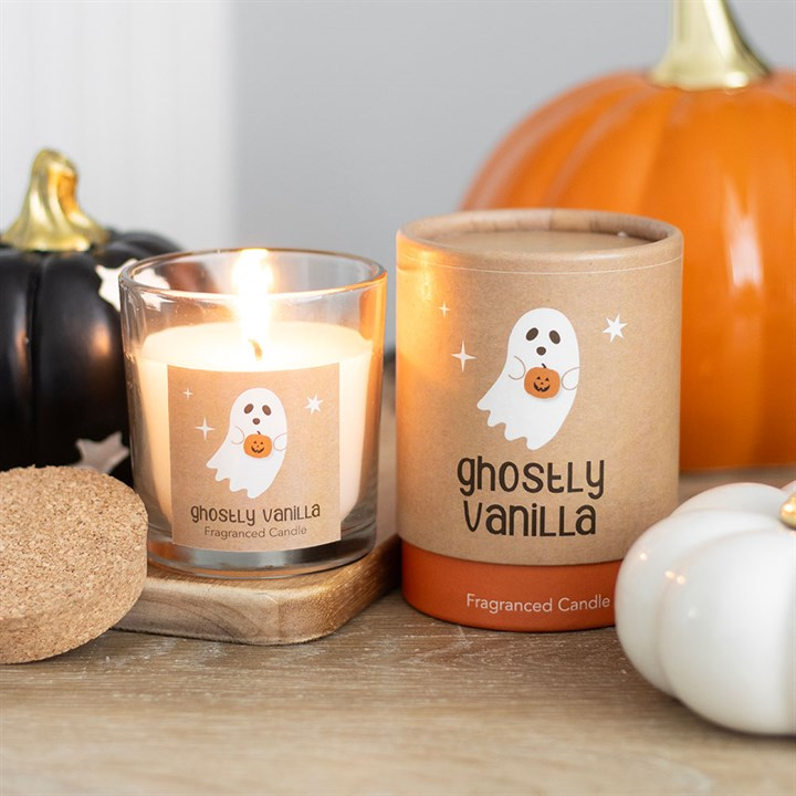 Ghostly Vanilla Candle, image 1 of 4