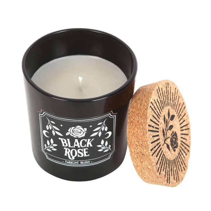 Black Rose Twilight Blush Candle, image 3 of 6