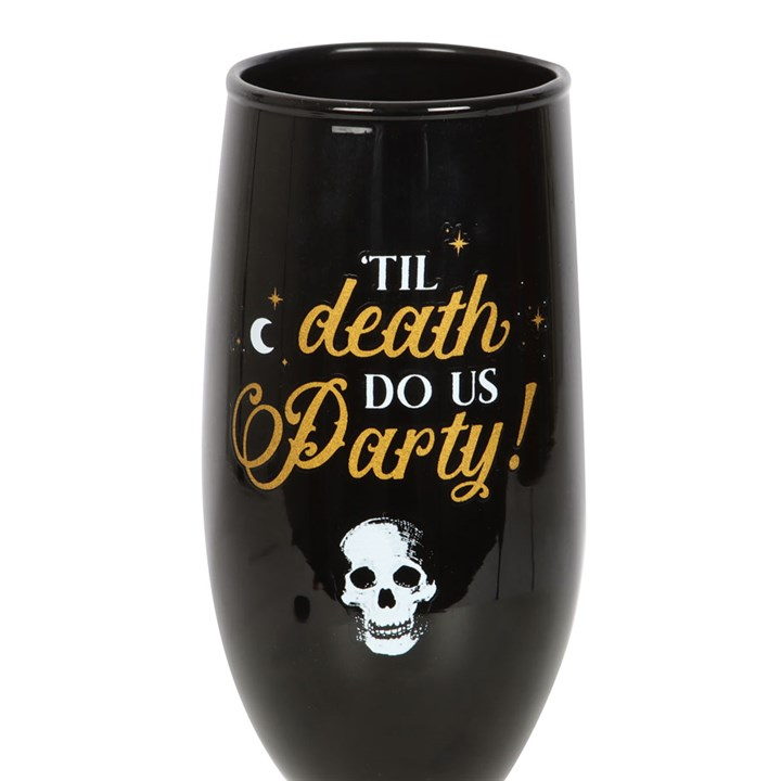 Til Death Do Us Party Champagne Flute Set, image 5 of 6