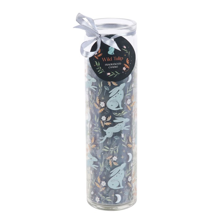 Midnight Hare Wild Tulip Tube Candle, image 2 of 5