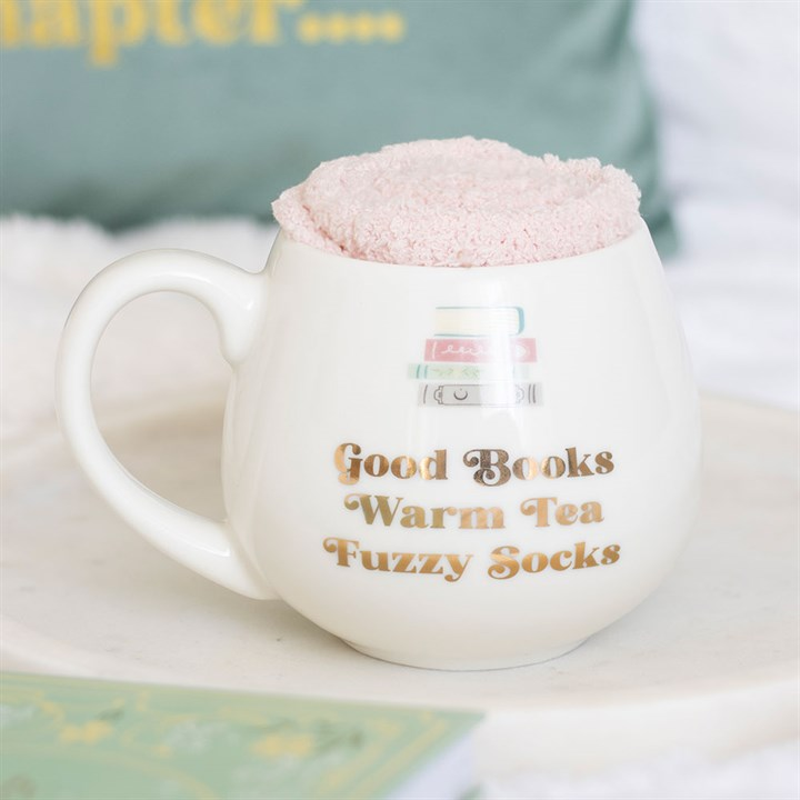 Good Books Mug and Socks Set, image 1 of 6