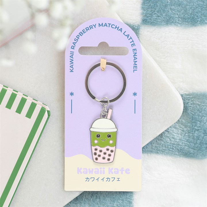 Kawaii Bubble Tea Keyring, image 2 of 5