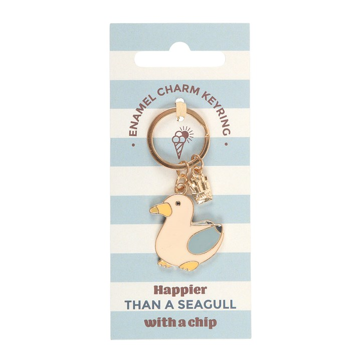 Seagull and Chips Keyring, image 3 of 6