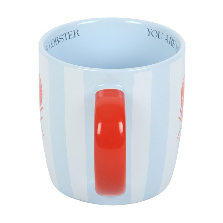 You Are My Lobster Striped Mug, image 5 of 7