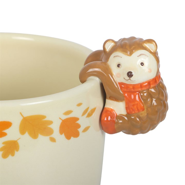 Autumn Plant Pot with Hedgehog, image 4 of 5