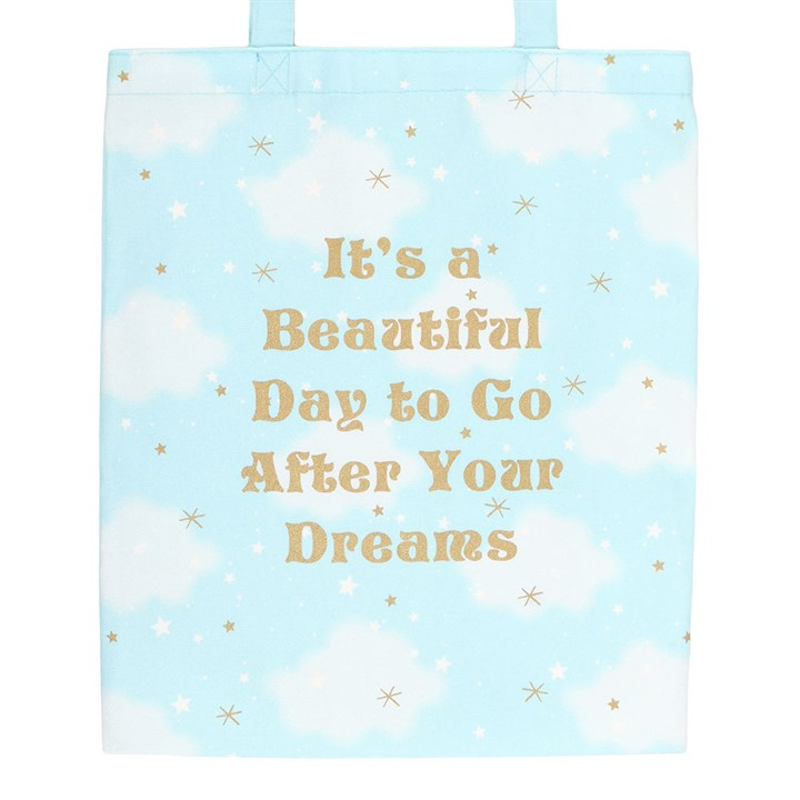 Cloud Print Tote Bag, image 4 of 5