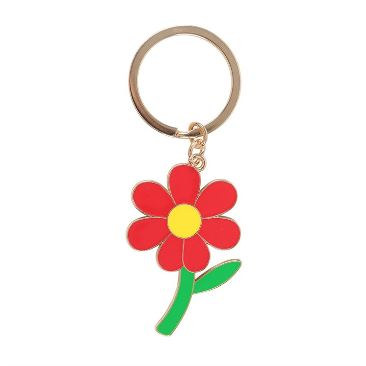 Be Kind to Your Mind Flower Keyring, image 4 of 6