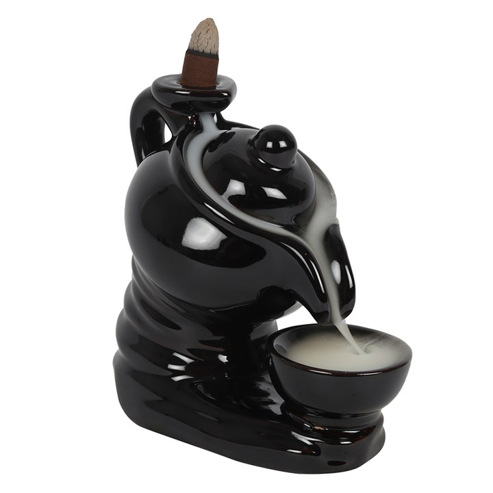 Teapot Backflow Incense Burner, image 1 of 2