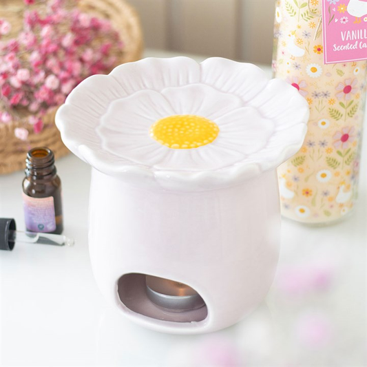 Pink Daisy Oil Burner, image 1 of 5