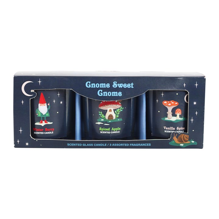 Gnome Sweet Gnome Candle Trio, image 1 of 4