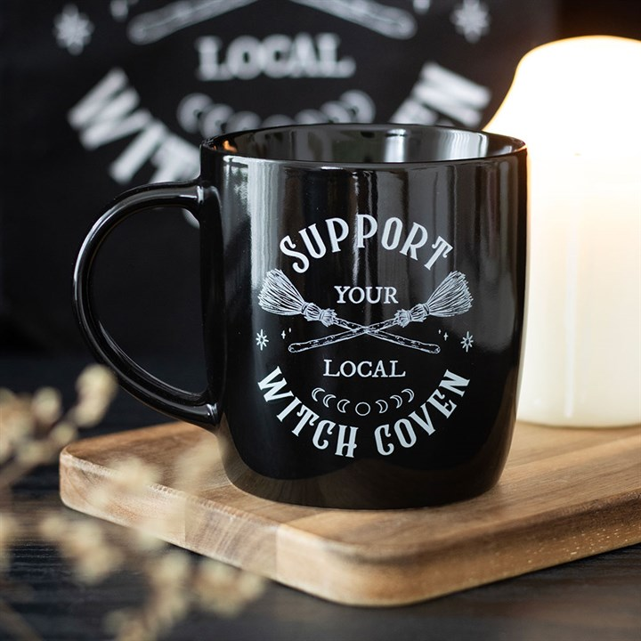 Support Your Local Witch Coven Mug, image 1 of 6