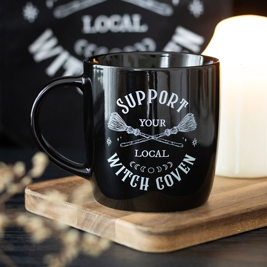 Support Your Local Witch Coven Mug, image 1 of 6