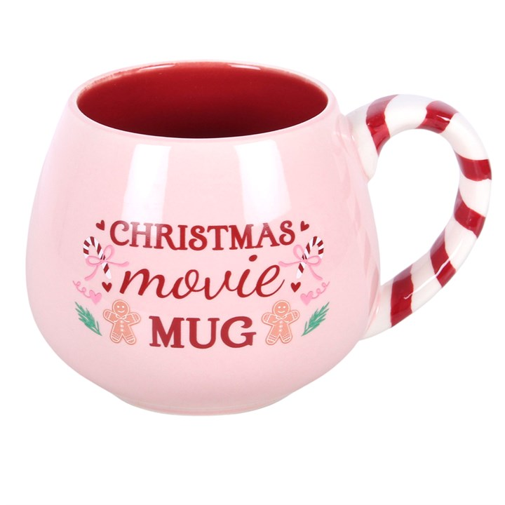 Pink Christmas Movie Mug, image 2 of 5