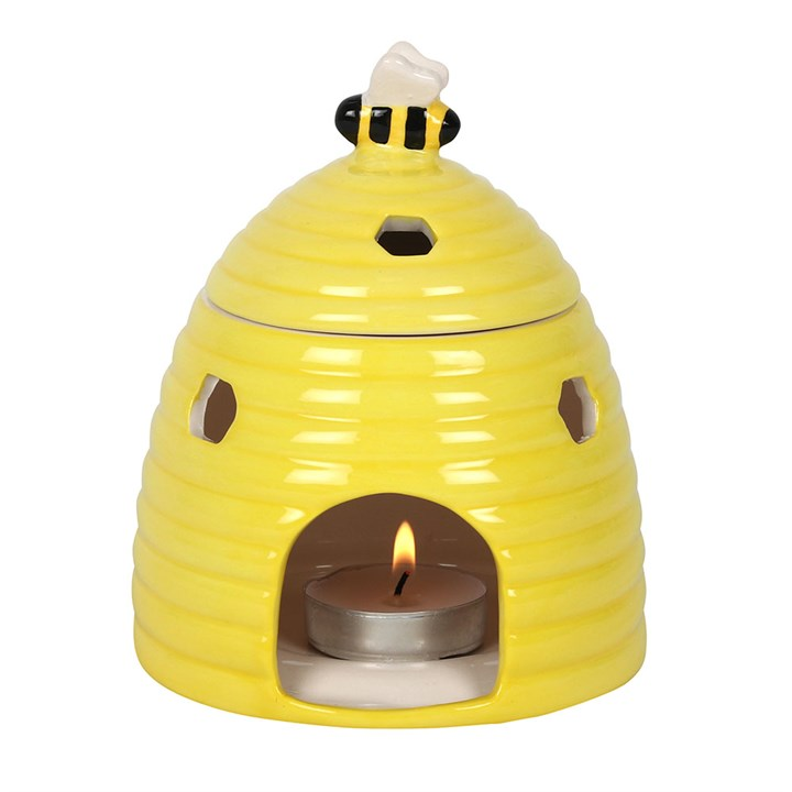 Yellow Beehive Oil Burner, image 3 of 6