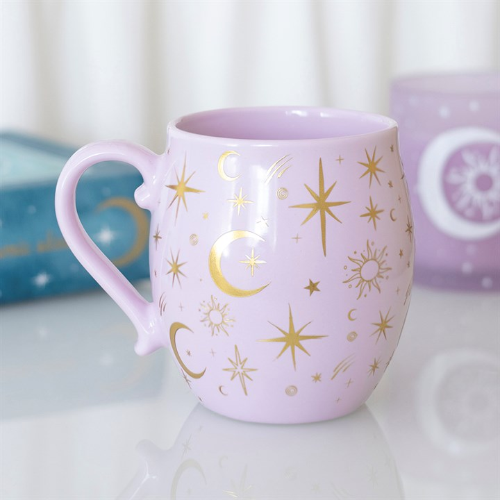 Purple Pastel Skies Mug, image 2 of 2