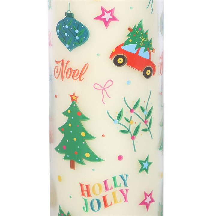 Nostalgic Christmas Pudding Scented Tube Candle, image 4 of 5