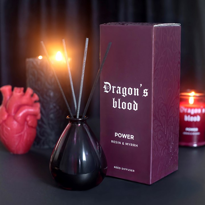 Dragon's Blood Resin & Myrrh Reed Diffuser, image 1 of 4