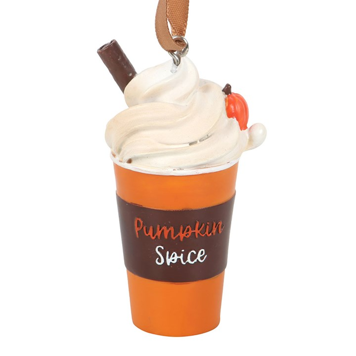 Pumpkin Spice Latte Hanging Ornament, image 3 of 5