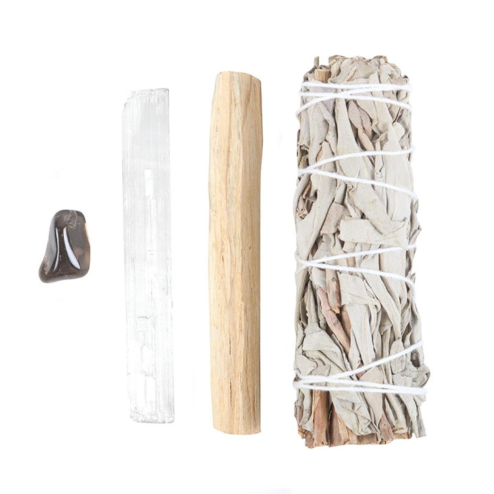 Negative Energy Smudge Kit with Hematite, image 4 of 4