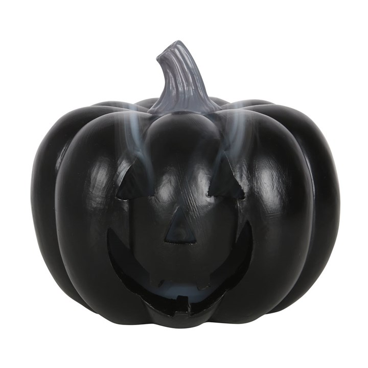 Black Pumpkin Incense Cone Holder, image 2 of 4