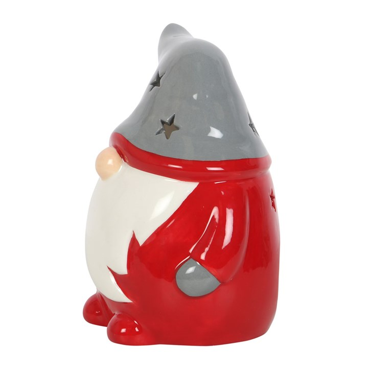 Red and Grey Gonk Tealight Holder, image 3 of 6