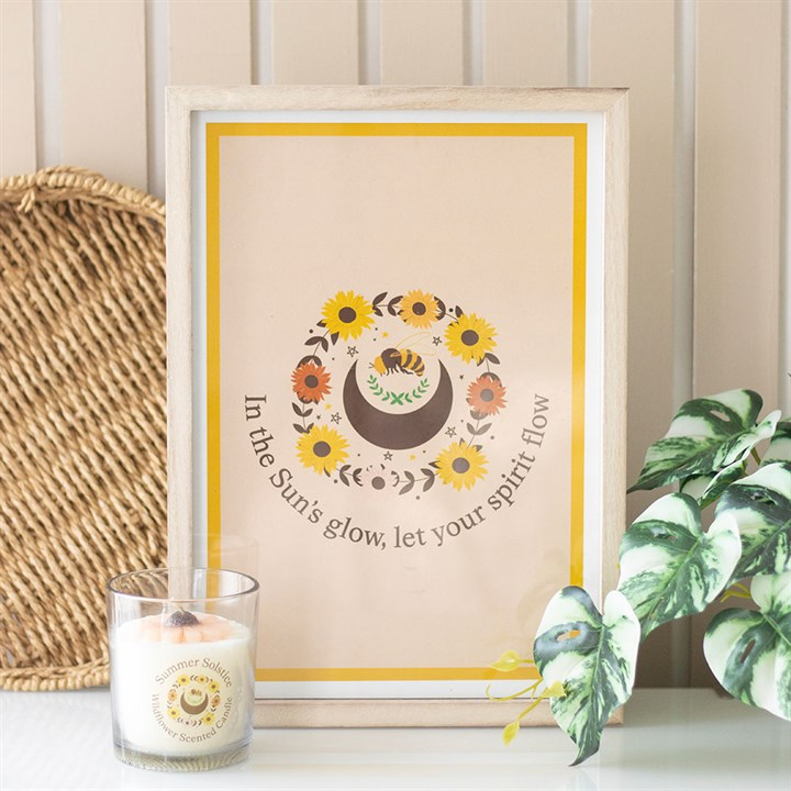Let Your Spirit Flow Framed Wall Art Print, image 1 of 5