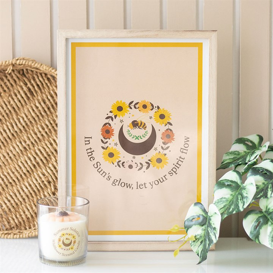 Let Your Spirit Flow Framed Wall Art Print, image 1 of 5