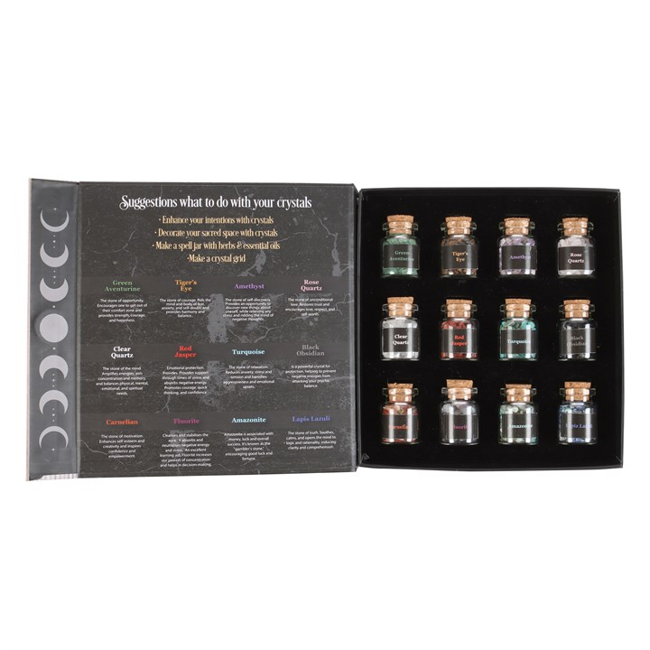Crystals for Spells Crystal Chip Bottle Gift Set, image 3 of 4