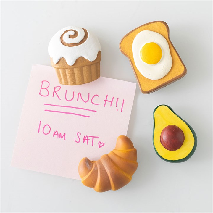 Brunch Club Fridge Magnet Set, image 1 of 4