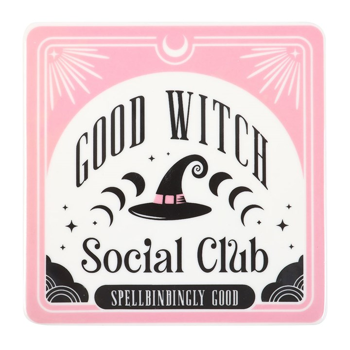 Good Witch Social Club Mug and Coaster Set, image 5 of 5