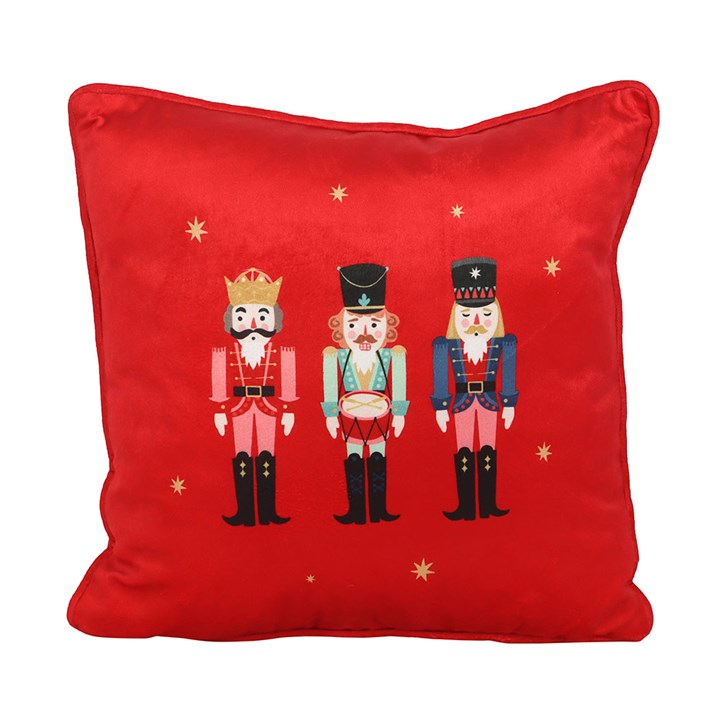 Square Nutcracker Cushion, image 2 of 4
